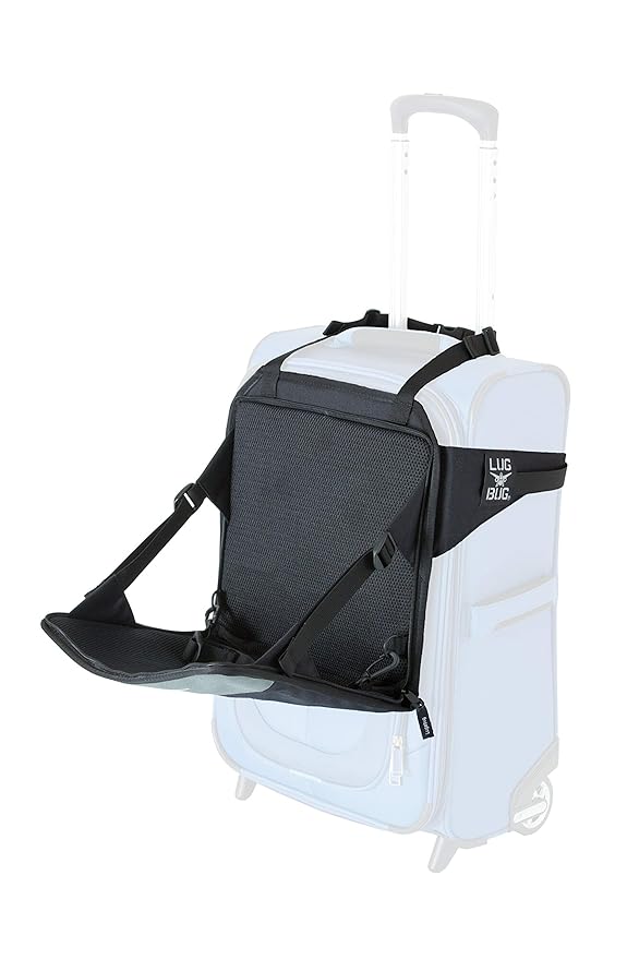 Travel Seat for Kids, The Original and Patented Ride-On Suitcase for Toddlers, Child Carrier for Carry-On Luggage, Family Airport Travel Made Easy (Suitcase not Included)