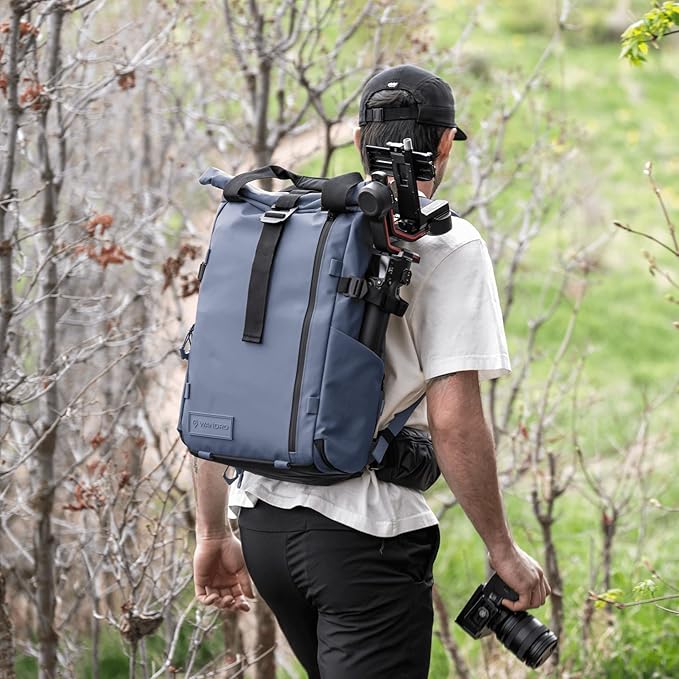 WANDRD All New PRVKE 21L V4: Camera Backpack and Photography Bundle - Weatherproof Travel and Photography Backpack, Bundle Includes 21L Bag, Camera Cube, Waist Straps, and Accessory Straps