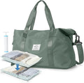 Travel Duffel Bag, Sports Tote Gym Bag, Shoulder Weekender Overnight Bag for Women