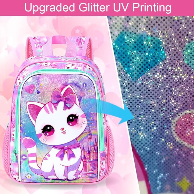 CCJPX Toddler Backpack for Boys Girls, Dinosaur Unicorn Cat Preschool Bookbag Kindergarten Cute School Bag
