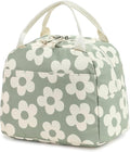 Bluboon Lunch Bag for Women Men Cute Corduroy Lunch Tote Bags Reusable Insulated Lunch Box Large Capacity Reusable Insulated Cooler for Work Picnic or Travel
