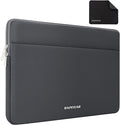 RAINYEAR Laptop Sleeve Case 13.3 Inch, Protective Portable Case with Front Pocket, Briefcase Handbag Laptop Bag Compatible with MacBook Air/Pro 13-13.3 inch, MacBook Pro 14 inch, Gray