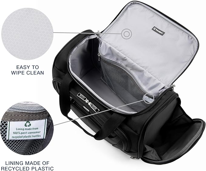 Travelpro Maxlite 5 Softside Lightweight Underseat Carry-On Travel Tote, Overnight Weekender Bag