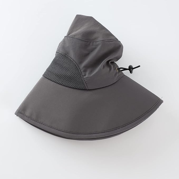 Home Prefer UPF50+ Mens Sun Hat Wide Brim Fishing Hat for Men UV Protection Womens Beach Bucket Hat for Golf Hiking Gardening