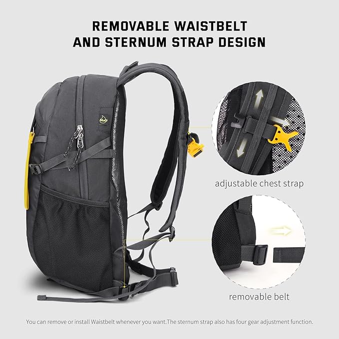 SKYSPER Small Hiking Backpack, 20L/30L Lightweight Travel Backpacks Hiking Daypack for Women Men