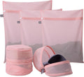 Kimmama Laundry Bag Mesh Wash Bags, Washing Machine Wash Bag, Net Washer Sack with Zipper, Dryer Pouch for Cleaning and Drying Cloths, Garment, Sweater, Delicates, lingerie, Bra, Pant, Sock, Toys