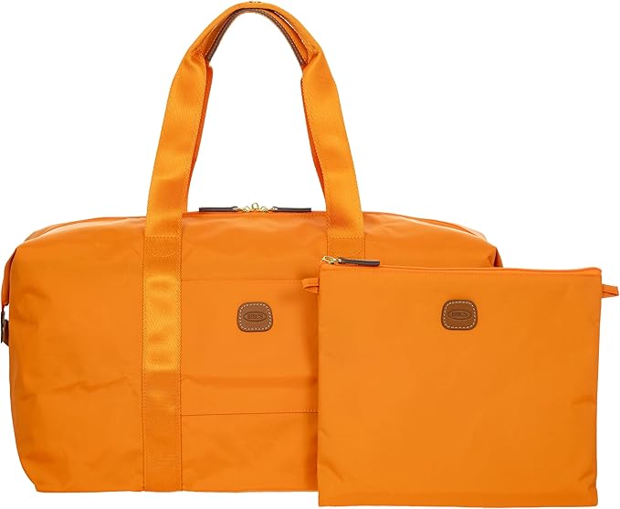 Bric's X-Bag/X-Travel 2.0 Folding Duffel Bag - 18" Carry On and Overnight Travel Bag - Sunset