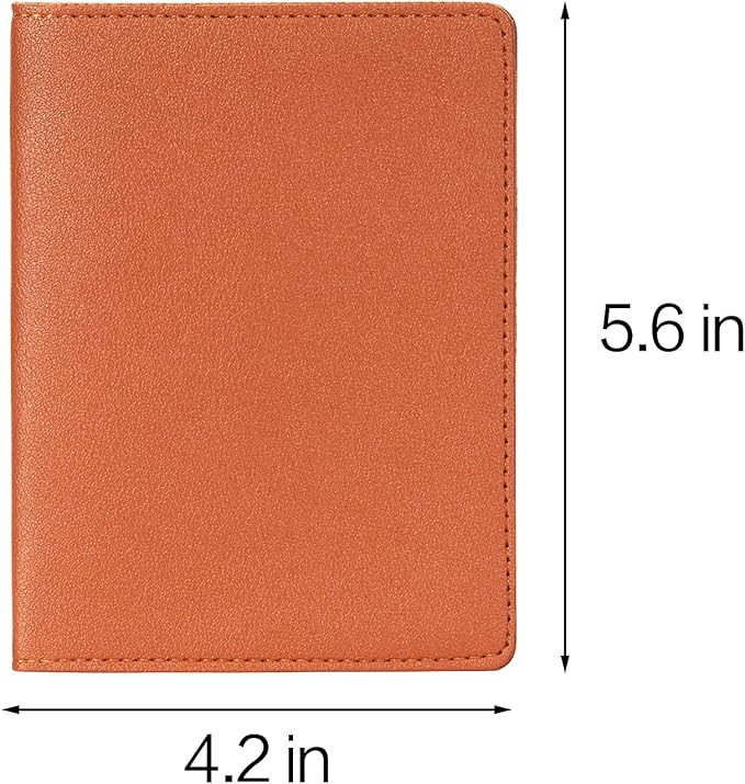 2 Pack Passport covers and Vaccine Card Holder Arouselove PU Leather Passport Wallet Vaccine Case Protector Slot Travel Passport Wallets for Women & Men