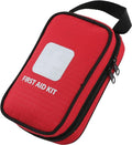 Thrive First Aid Safety Kit - 100-Piece Bag - Waterproof Pouch & Multi-Size Bandages, Wipes & Safety Pins - FSS Approved Products & Flex Spending Approved Items - Health Savings Eligible Products