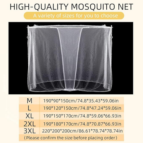 4 Corners Mosquito Net for Mosquiteros para Camas Bed Canopies Netting Bed Drapes Rectangular Mosquito Mesh for Camping Home Outdoor Travel(White,L87 X W79 X H79 Inch,Opening)