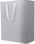 Lifewit Laundry Hamper Large Collapsible Laundry Basket, Freestanding Waterproof Clothes Hamper Storage with Easy Carry Handles for Clothes in Bedroom Bathroom College Dorm for Adults, Grey, 125L