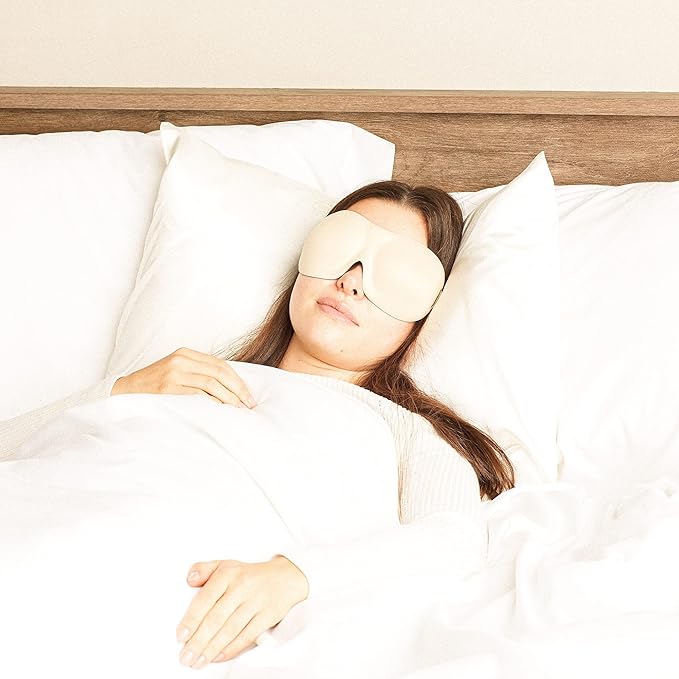 Bucky 40 Blinks No Pressure Eye Mask for Travel & Sleep
