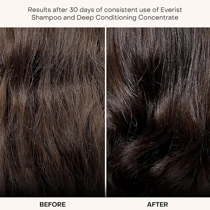 Everist The Haircare Travel Duo, The Shampoo Concentrate & The Deep Conditioning Concentrate, Deep Hydration and Smoothing, Aloe Vera, Paraben & Sulfate Free, Color-Safe, 2 x 0.7 fl oz Set
