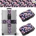 Luggage Straps for Suitcases TSA Approved, Luggage Identifiers for Suitcase, Adjustable Suitcase Strap for Baggage Security with Cute Patten, Travel Necessary Accessories (Anime Sakura)