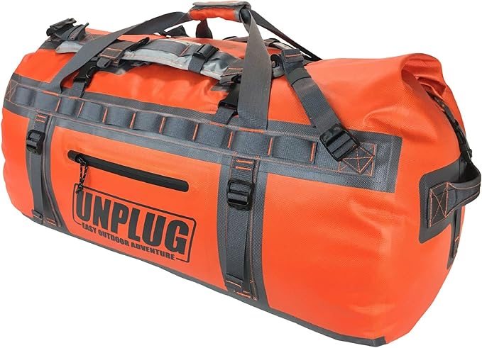 big duffle bag equipment duffle bag large waterproof luggage extra large duffle bag for travel kayaking accessories boating equipment backpack duffle bags for travel drybag waterproof bag (110L AO)