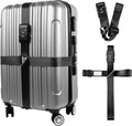 Travel Inspira Luggage Straps for Suitcases with TSA Lock, Protect Your Luggage Anti-Burst, High Visibility Color, Easy to Identify Luggage Adjustable Heavy Duty Belt for 20-32 Inch Suitcases