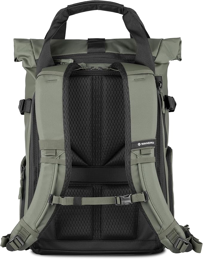 WANDRD All New PRVKE 21L V4: Weatherproof Travel and Camera Backpack, Everyday Carry Bag with Laptop Sleeve, Quick Side Access, Rolltop Expansion, Clamshell Opening – Versatile Photography Backpack