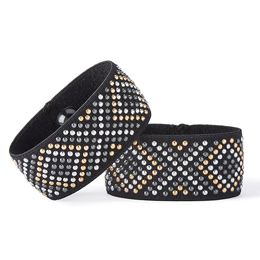 Acupressure Motion Sickness Bands - Cecilia Duo (Large) - Stylish Morning Sickness Relief Band | Travel, Pregnancy, Cruise