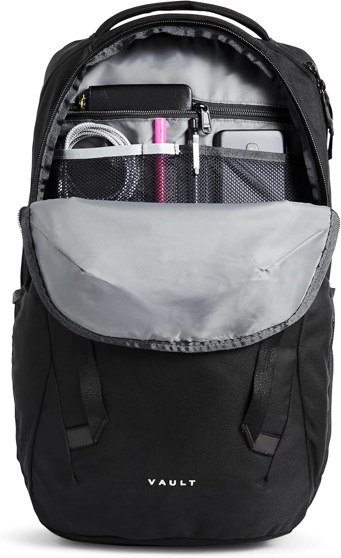 THE NORTH FACE Vault Everyday Laptop Backpack, TNF Black-NPF, One Size
