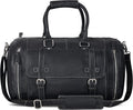 Genuine Leather Duffle Bag for Men | Vintage Weekender Travel Bag | Overnight Carry-On Luggage | Handmade Leather Gym Bag for Men