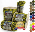 TOUGH-GRID 750 Paracord Rope Nylon Parachute Cord, Made in USA Survival Kit, Outdoor Adventures, Camping, Tactical Gear & Emergency Supplies, Military Type IV Mil-Spec