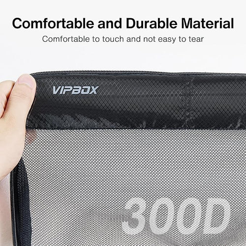 5 Set Packing Cubes Travel for Luggage Durable Suitcases Organizer Bags Lightweight Airplane Travel Vacation Essentials Accessories for Carry on (Black)