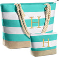 YOOLIFE Beach Bags for Women - Travel Canvas Beach Tote, Pool Waterproof Bag, Travel Essentials, Gifts for Women Birthday
